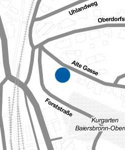 Vorschau: Karte von Polizeiposten Baiersbronn