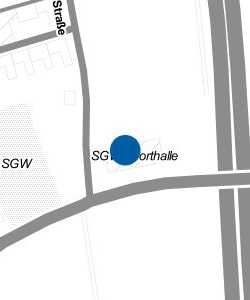 Vorschau: Karte von SGW Sporthalle