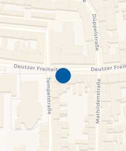 Vorschau: Karte von Mayersche Buchhandlung Köln-Deutz