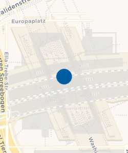 Vorschau: Karte von Berlin Hauptbahnhof