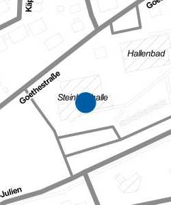 Vorschau: Karte von Steinlachhalle