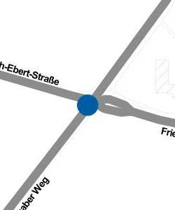 Vorschau: Karte von Haltestelle Garstedt, Friedrich-Ebert-Straße