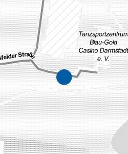 Vorschau: Karte von Parkplatz Tanzsportzentrum