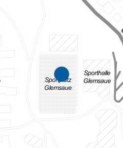 Vorschau: Karte von Sportplatz Glemsaue