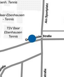 Vorschau: Karte von Parkplatz Tennis