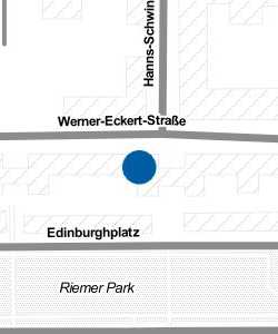 Vorschau: Karte von Polizeiinspektion 25 - Trudering-Riem
