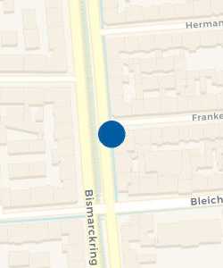 Vorschau: Karte von Bushaltestelle Haltestelle Bleichstraße
