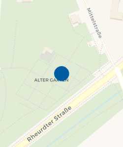 Vorschau: Karte von Alter Garten