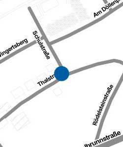 Vorschau: Karte von Vorderweidenthal, Thalstraße / Schulstraße