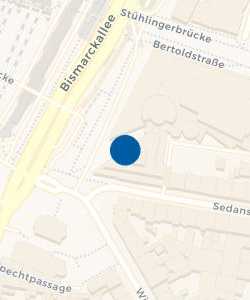Vorschau: Karte von Novotel Freiburg am Konzerthaus Hotel