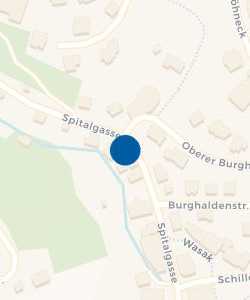 Vorschau: Karte von Alpirsbach Ob. Burghaldenweg