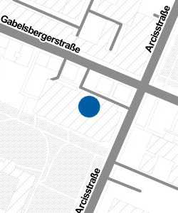 Vorschau: Karte von Studentenwerk München Studentenbibliothek