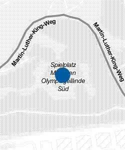Vorschau: Karte von Spielplatz München Olympiagelände Süd