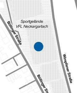 Vorschau: Karte von Sportgelände VFL Neckargartach