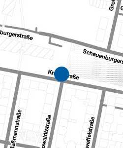 Vorschau: Karte von StattAuto-Station Krausstr.