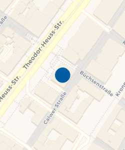 Vorschau: Karte von Polizeirevier 1 Theodor-Heuss-Straße