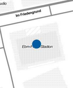 Vorschau: Karte von Friedengrund-Stadion