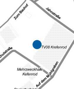 Vorschau: Karte von Sportheim TV08 Kefenrod