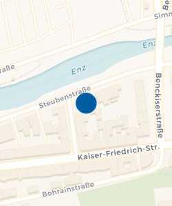 Vorschau: Karte von Städtische Kindertagesstätte an der Enz