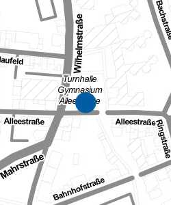 Vorschau: Karte von Gymnasium Siegburg Alleestraße