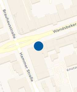 Vorschau: Karte von Fitness First Hamburg - Wandsbek