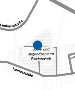 Vorschau: Karte von Parkplatz Sport-u. Jugendz. Bleidenstadt