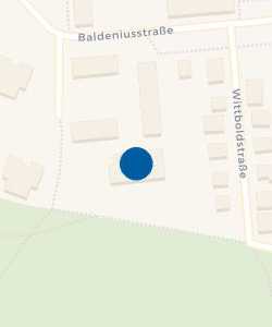 Vorschau: Karte von Ev.-luth. Familienzentrum Baldeniusstraße