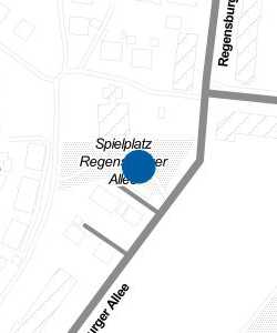 Vorschau: Karte von Spielplatz Regensburger Allee