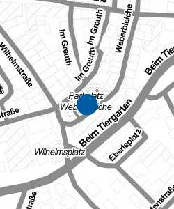 Vorschau: Karte von Parkplatz Weberbleiche