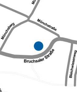 Vorschau: Karte von Volksbank Bruchsal-Bretten eG, Filiale Rohrbach