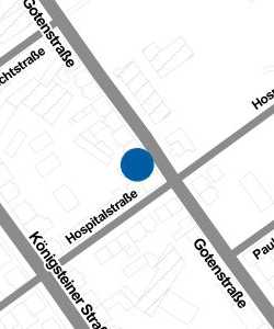 Vorschau: Karte von Städtische Kliniken Frankfurt Klinik für Kinder und Jugendmedizin