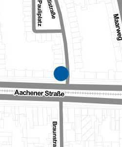 Vorschau: Karte von Mohren-Apotheke Köln-Braunsfeld
