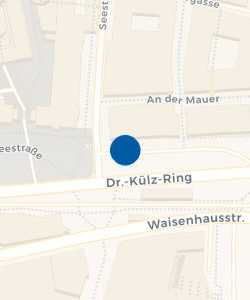 Vorschau: Karte von Taxihalteplatz Külzring