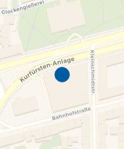 Vorschau: Karte von MLP Geschäftsstelle Heidelberg II