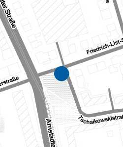 Vorschau: Karte von Station Friedrich-List-Straße