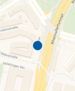 Vorschau: Karte von Regus Düsseldorf Stadttor Medienhafen