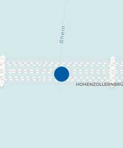 Vorschau: Karte von Hohenzollernbrücke