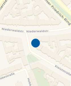 Vorschau: Karte von Drei-Lilien-Cafe im Dichterviertel