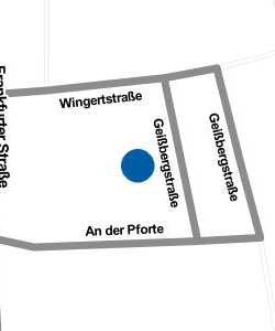 Vorschau: Karte von Spielplatz (Geißbergstraße)