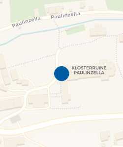 Vorschau: Karte von Kloster Paulinzella mit Jagdschloss