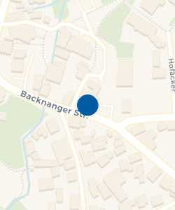 Vorschau: Karte von Volksbank Backnang eG Geschäftsstelle Allmersbach im Tal