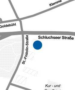 Vorschau: Karte von Sparkasse St. Blasien - Geldautomat SB-Filiale