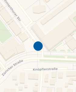 Vorschau: Karte von Winterthurer Straße