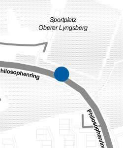 Vorschau: Karte von Sportplatz Oberer Lyngsberg