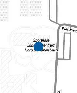 Vorschau: Karte von Sporthalle Bildungszentrum Nord Rommelsbach