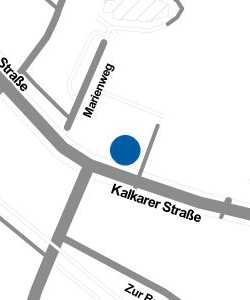 Vorschau: Karte von Volksbank Kleverland eG, Geschäftsstelle Marienbaum