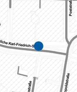 Vorschau: Karte von Pforzheim Leopoldplatz