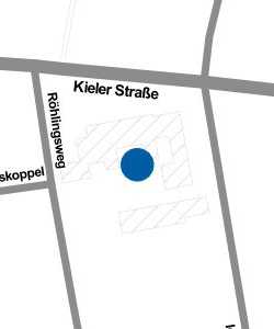 Vorschau: Karte von Berufsbildungszentrum Rendsburg-Eckernförde (BBZ Rendsburg-Eckernförde)