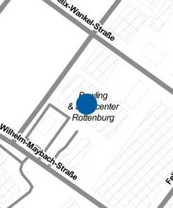 Vorschau: Karte von Bowling & Sportcenter Rottenburg