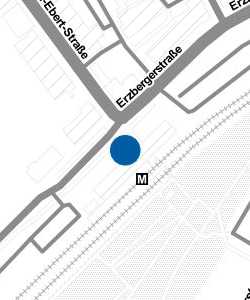Vorschau: Karte von Schwenningen Bahnhof